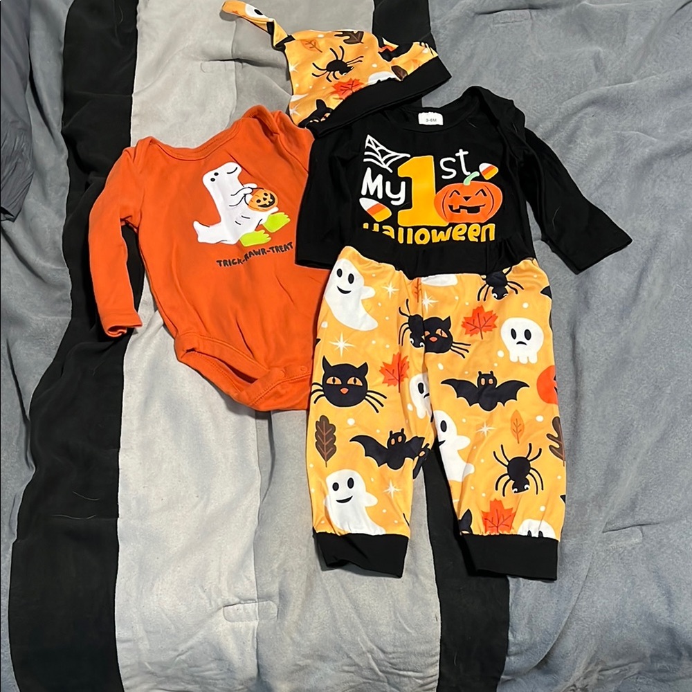 Halloween Baby Outfit Set